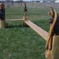 3 Piece Ski Bench